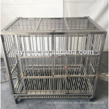 2018 nuevo diseño de acero inoxidable para mascotas perro jaula precio